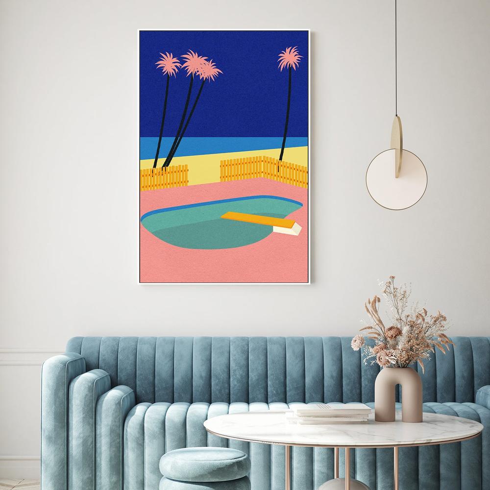 Malibu Beach-by-Rosi Feist-wall-art-print-canvas-poster-framed-Gioia