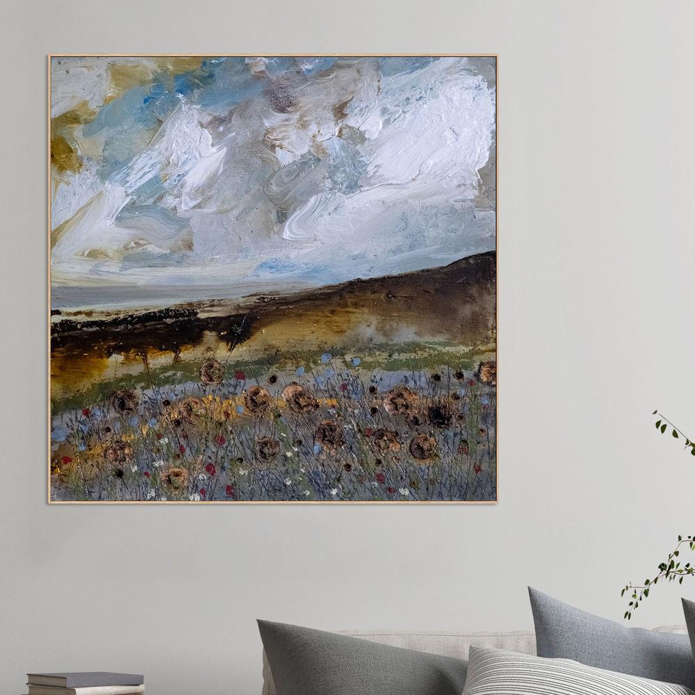 Meadow Storm, Style B-by-Louise O'Hara-wall-art-print-canvas-poster-framed-Gioia