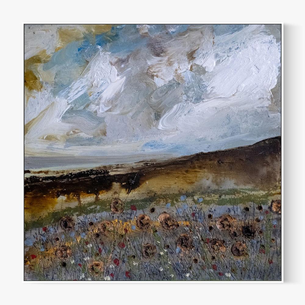 Meadow Storm, Style B-by-Louise O'Hara-wall-art-print-canvas-poster-framed-Gioia