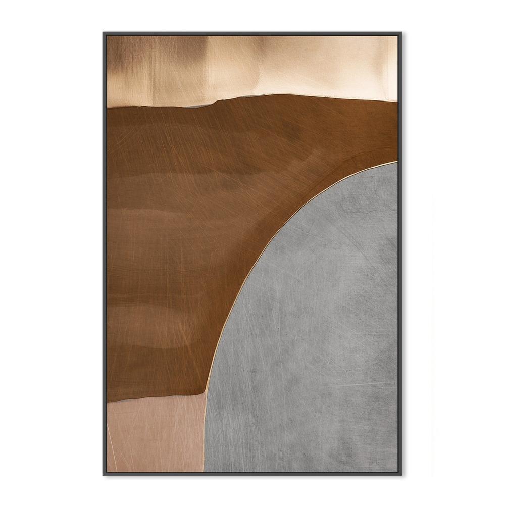 Metallic Curves Abstract-by-Alma-wall-art-print-canvas-poster-framed-Gioia