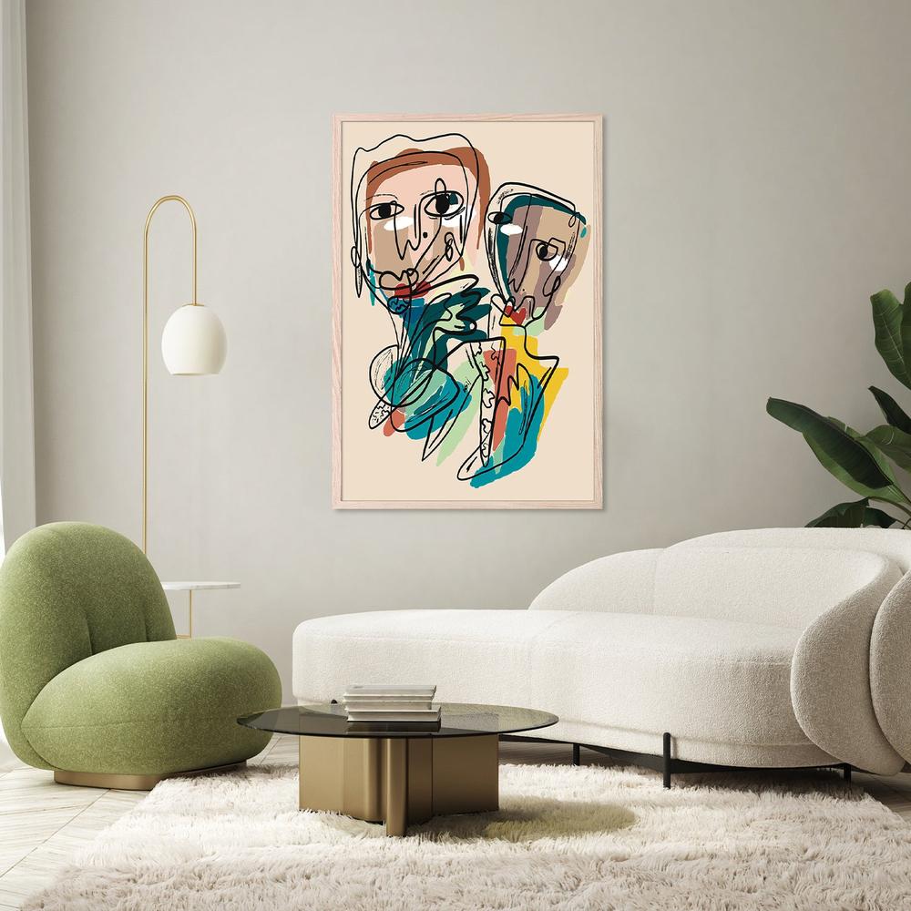MI AMIGA LA SOLEDAD-by-Giovanna Gil Alves-wall-art-print-canvas-poster-framed-Gioia