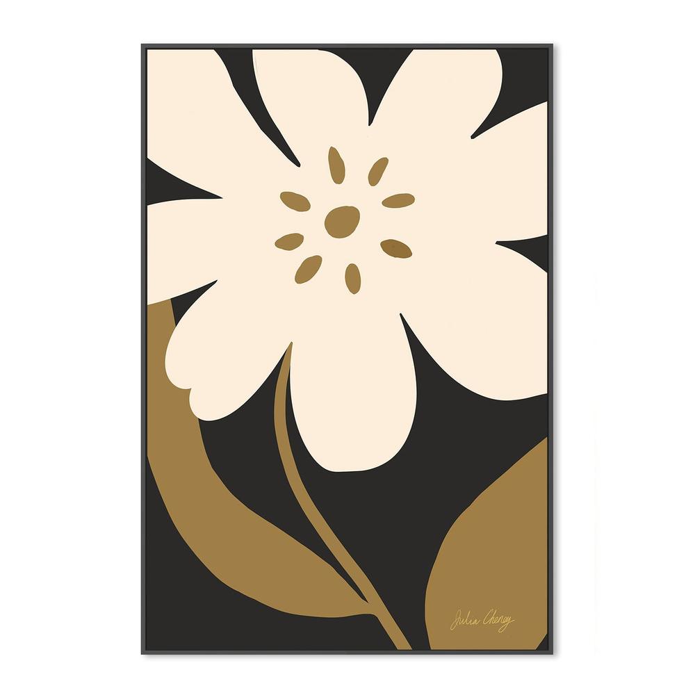 Minimalist Cream Bloom-by-Julia Cheney-wall-art-print-canvas-poster-framed-Gioia