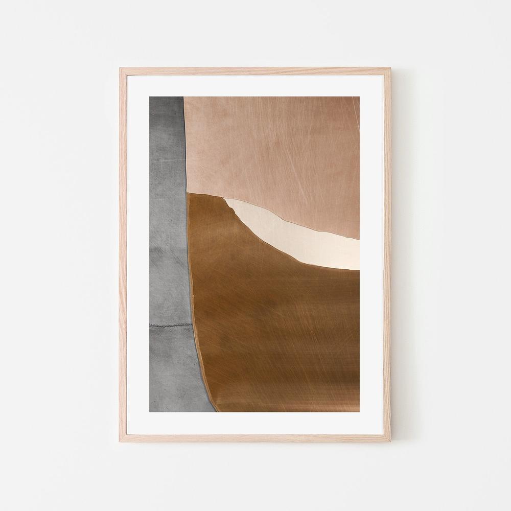 Minimalist Earth Tones-by-Alma-wall-art-print-canvas-poster-framed-Gioia