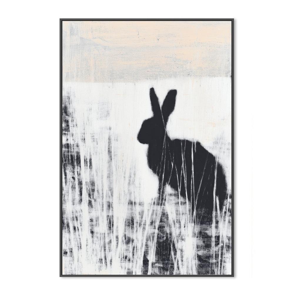 Misty Meadow Hare-by-Chromatic Storm Studio-wall-art-print-canvas-poster-framed-Gioia