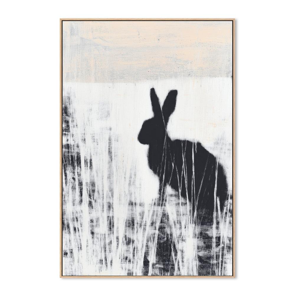 Misty Meadow Hare-by-Chromatic Storm Studio-wall-art-print-canvas-poster-framed-Gioia