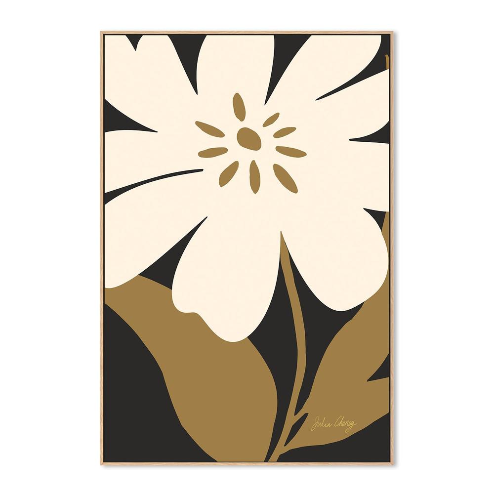 Modern Cream Bloom-by-Julia Cheney-wall-art-print-canvas-poster-framed-Gioia