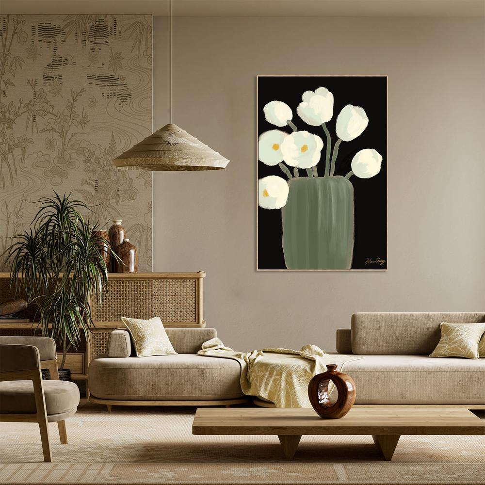 wall-art-print-canvas-poster-framed-Modern Floral Vase-9