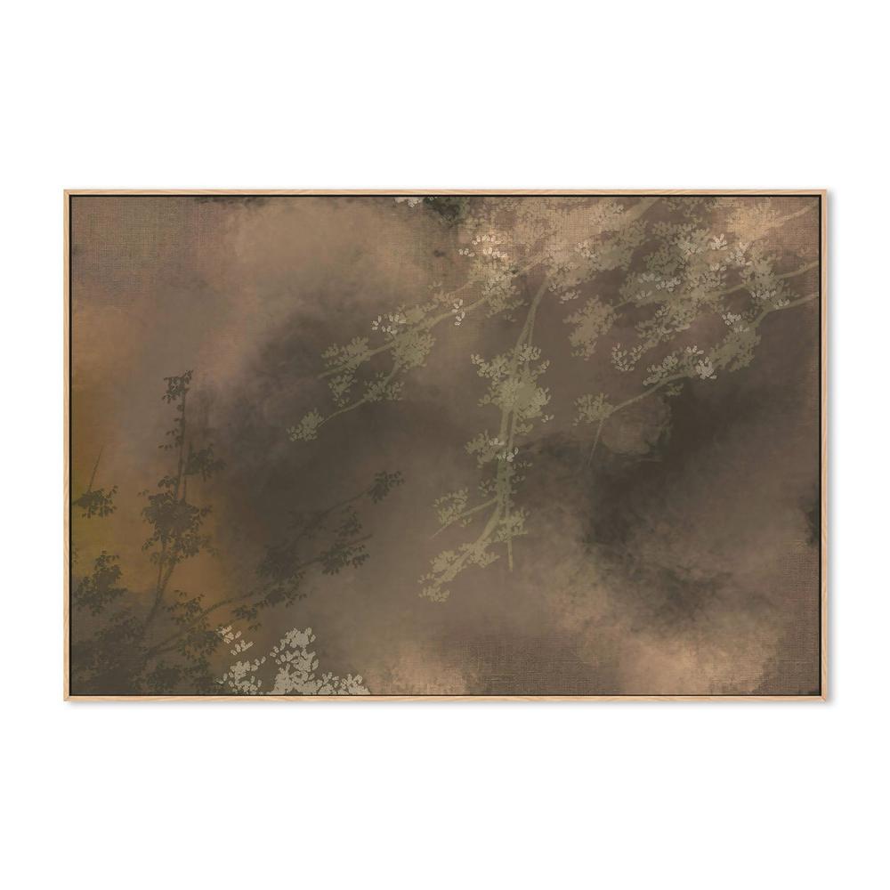 Moody dark brown rustic landscape-by-Josie George-wall-art-print-canvas-poster-framed-Gioia