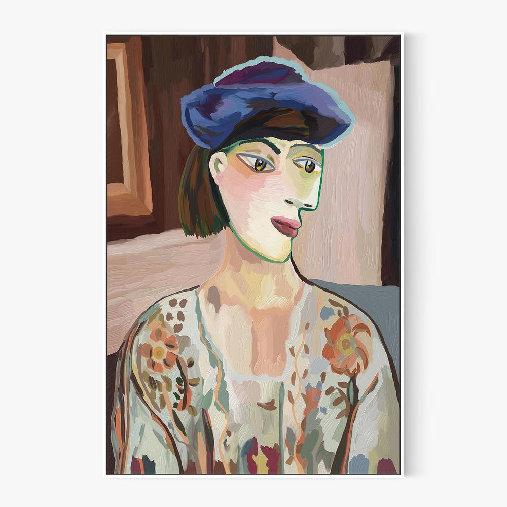 MUJER DE COSTADO-by-Giovanna Gil Alves-wall-art-print-canvas-poster-framed-Gioia