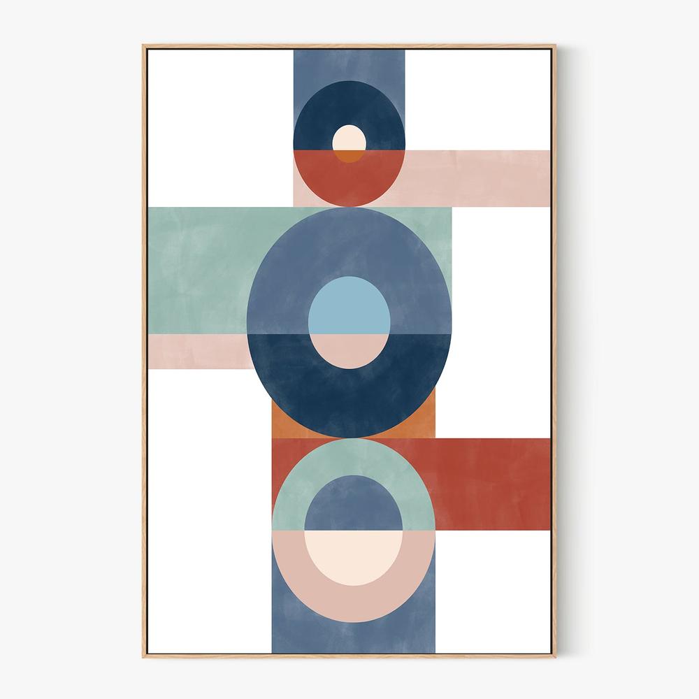 Muted Geometric Balance-by-Elena Ristova-wall-art-print-canvas-poster-framed-Gioia