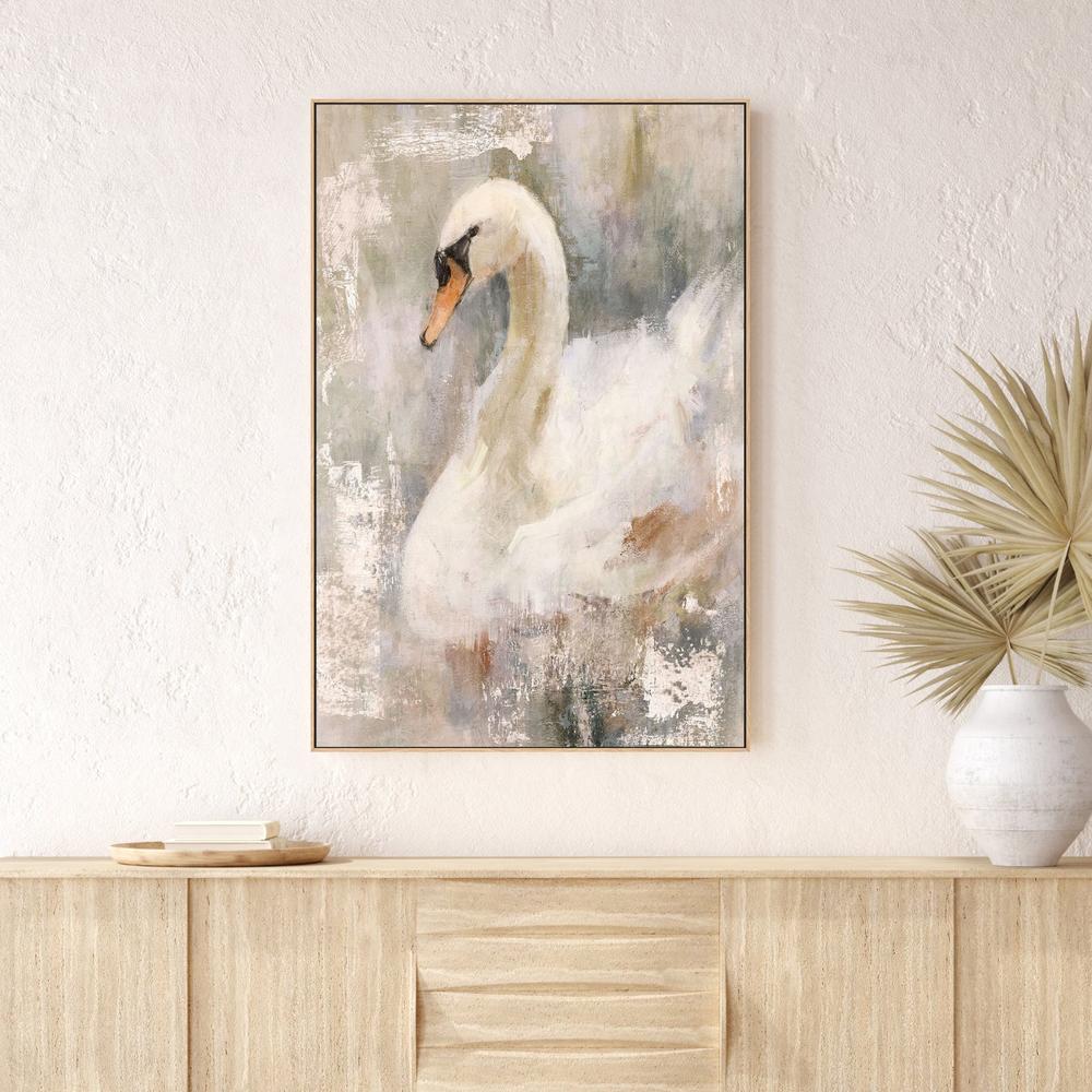 Mystical Swan, Style B|Canvas Wall Art Print,Poster Print
