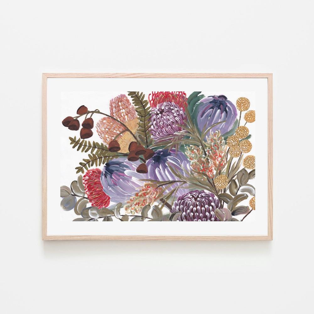 Native Bunch A-by-Lisa Schmidt-wall-art-print-canvas-poster-framed-Gioia