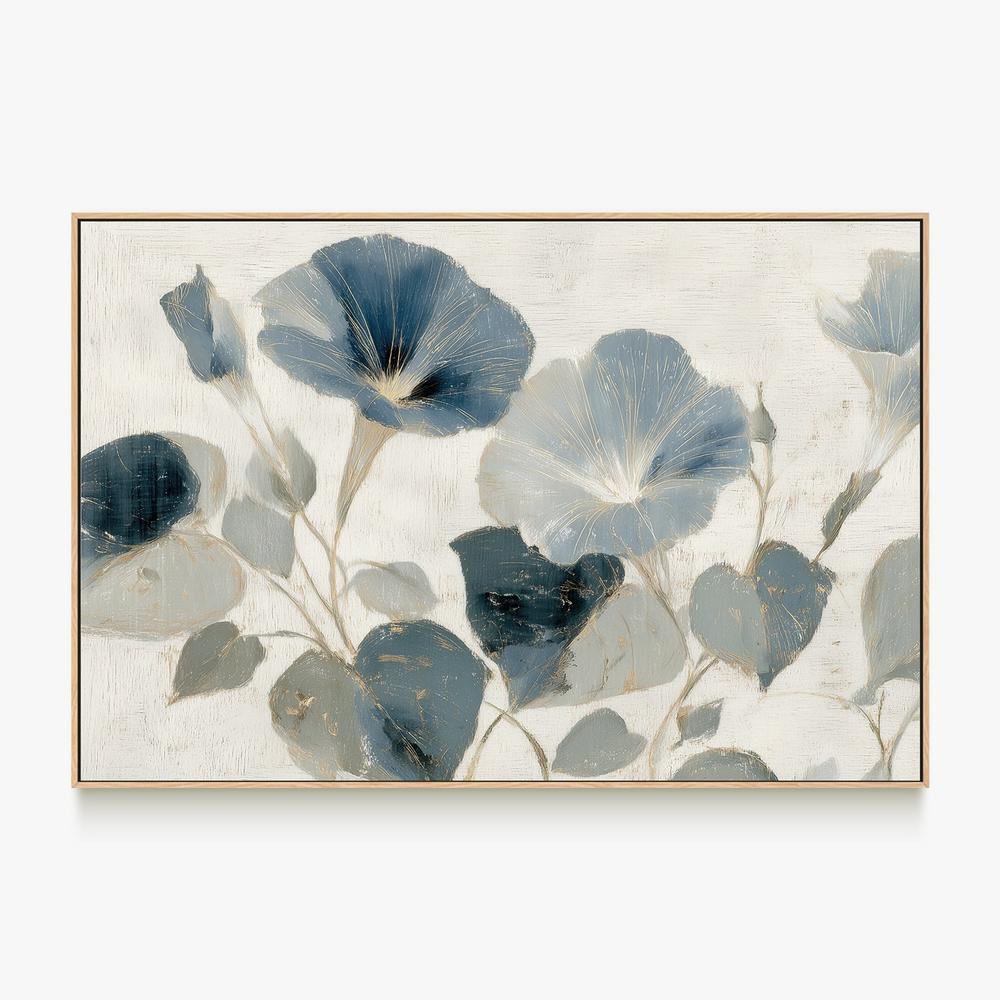 Navy Glory Vine-by-Jordão de Abreu-wall-art-print-canvas-poster-framed-Gioia