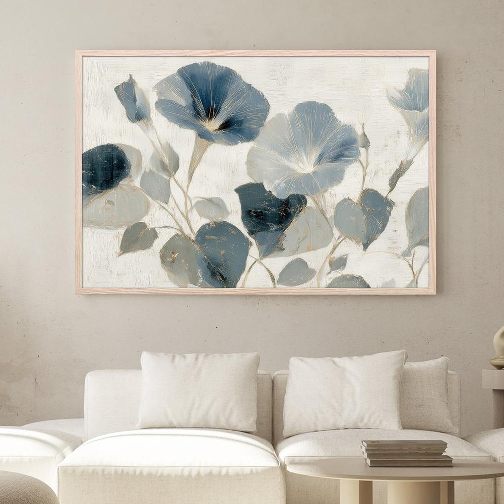 Navy Glory Vine-by-Jordão de Abreu-wall-art-print-canvas-poster-framed-Gioia