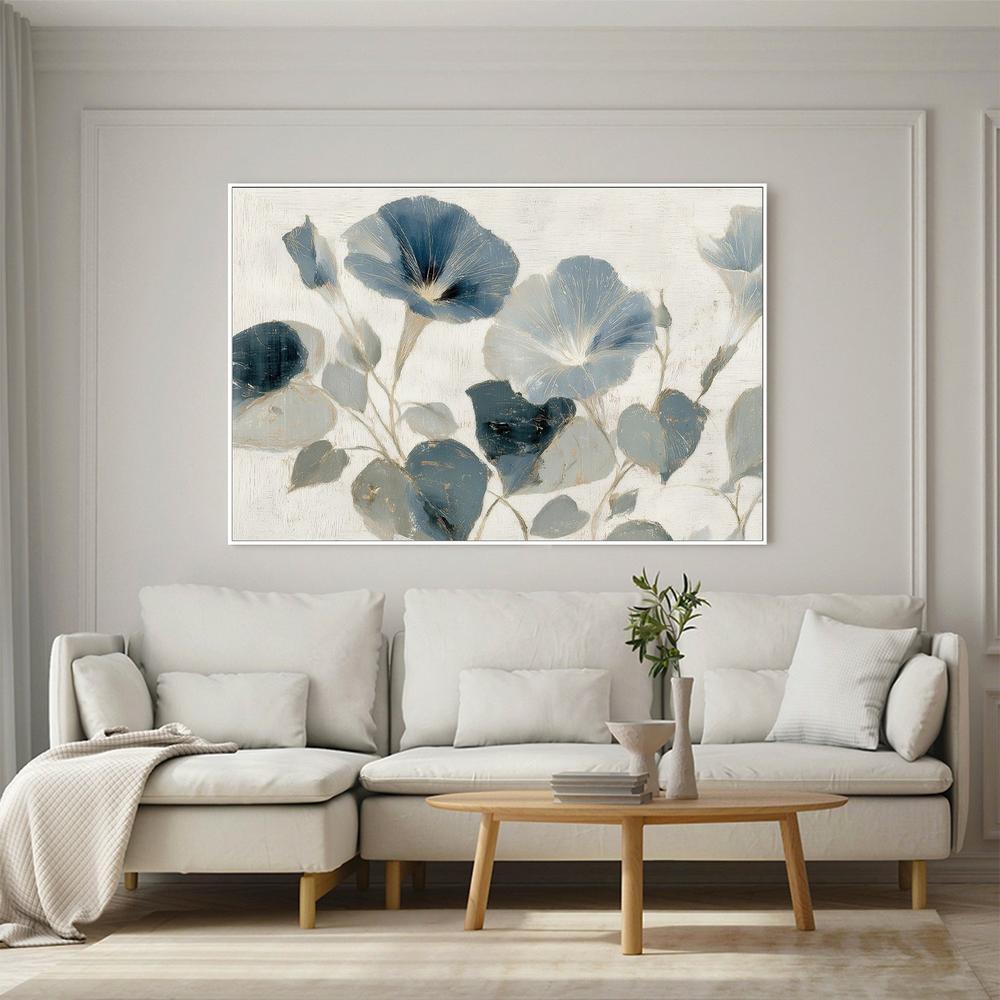 Navy Glory Vine-by-Jordão de Abreu-wall-art-print-canvas-poster-framed-Gioia
