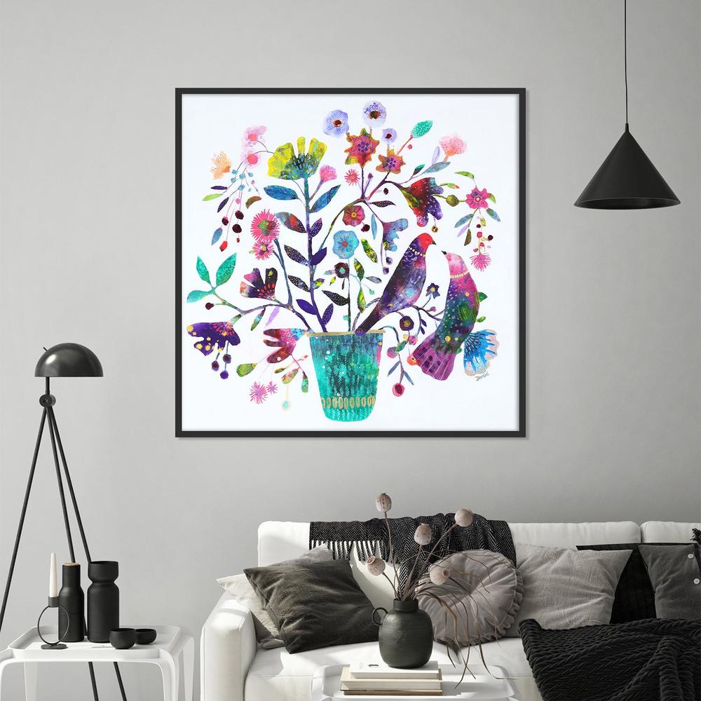 ne te presse pas trop sur le chemin-by-Sylvie Demers-wall-art-print-canvas-poster-framed-Gioia