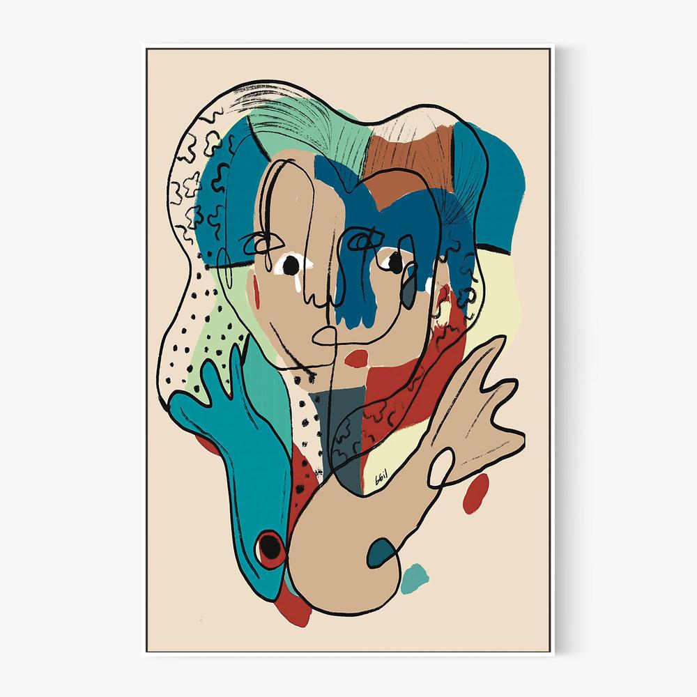 NIÑA-by-Giovanna Gil Alves-wall-art-print-canvas-poster-framed-Gioia