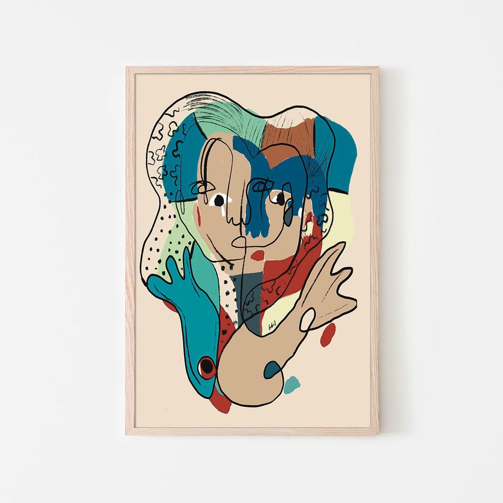 NIÑA-by-Giovanna Gil Alves-wall-art-print-canvas-poster-framed-Gioia