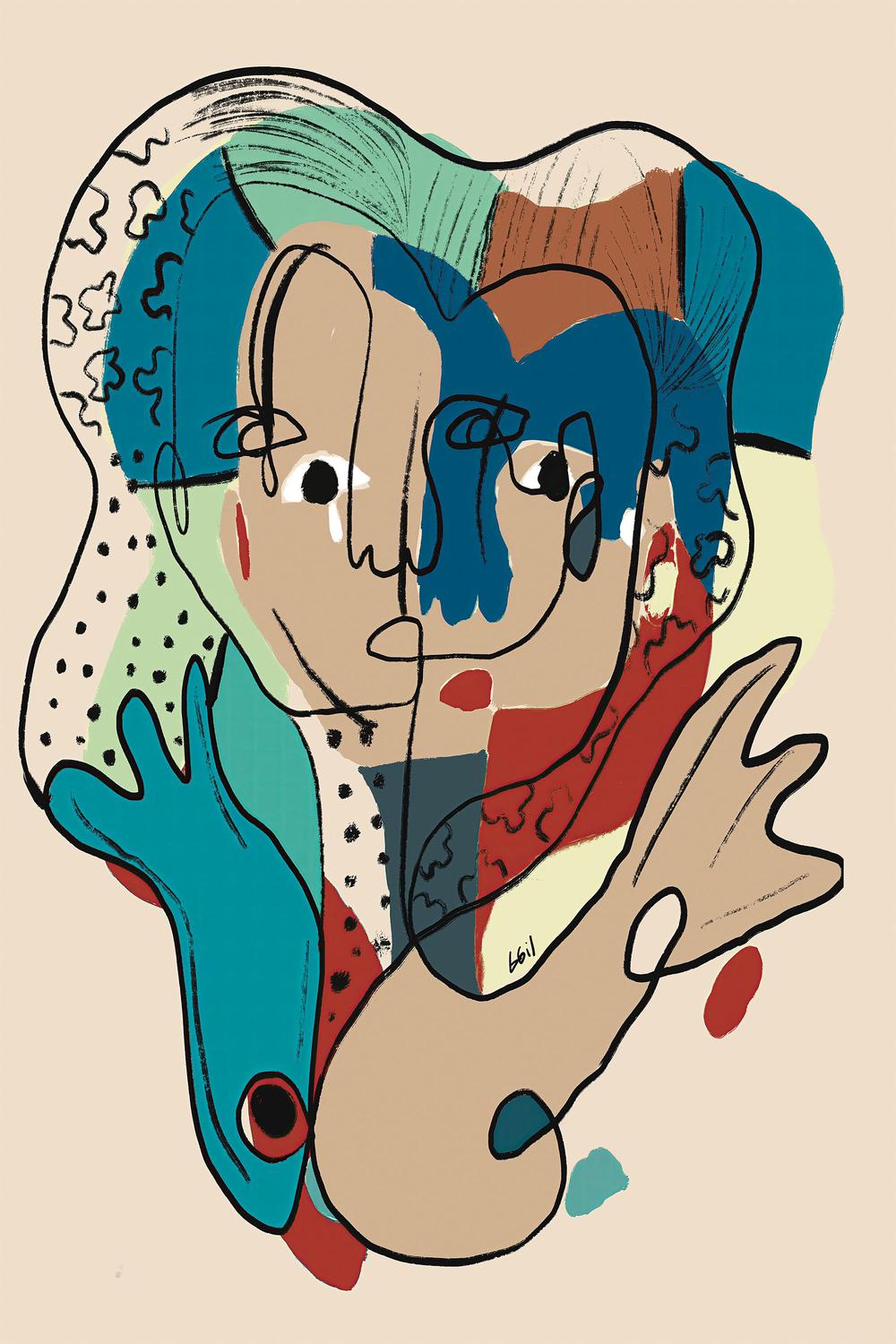 NIÑA-by-Giovanna Gil Alves-wall-art-print-canvas-poster-framed-Gioia
