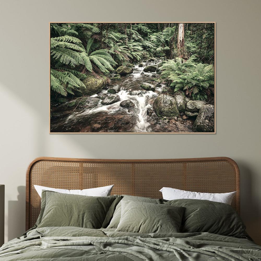 Noojee River, Style B-by-Andrew Paranavitana-wall-art-print-canvas-poster-framed-Gioia