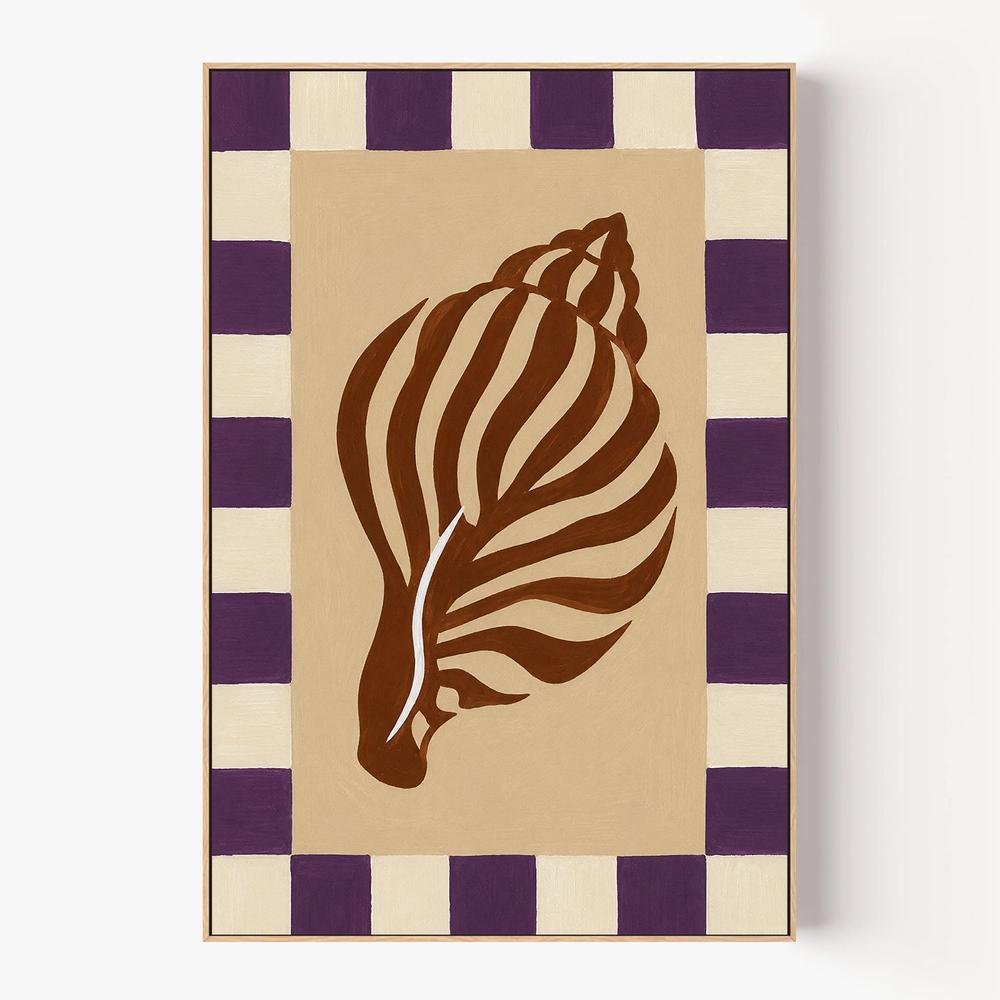 Ocean Shell-by-Lady Hana-wall-art-print-canvas-poster-framed-Gioia