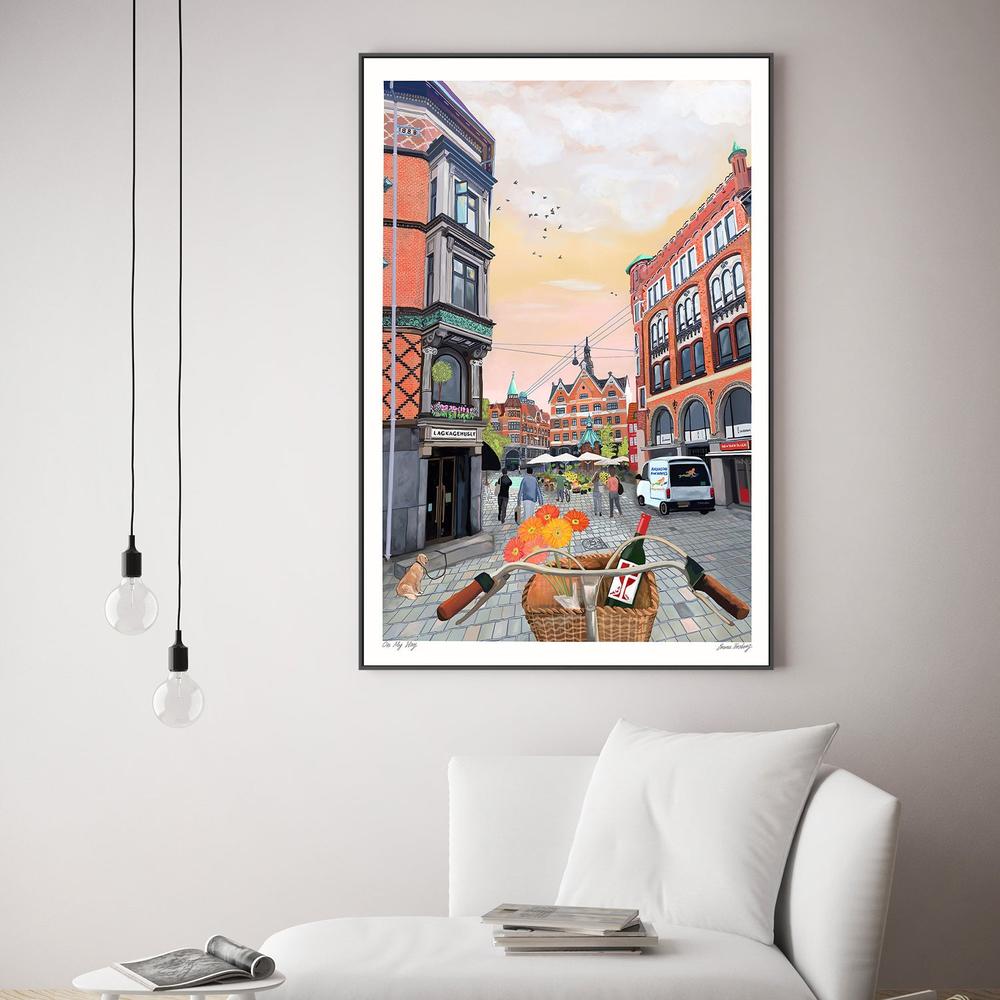 On My Way-by-Emma Forsberg-wall-art-print-canvas-poster-framed-Gioia