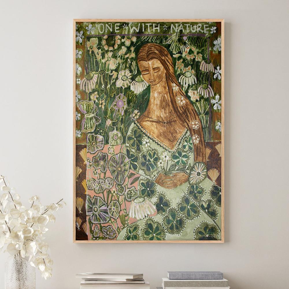One with Nature-by-Amanda Skye-wall-art-print-canvas-poster-framed-Gioia