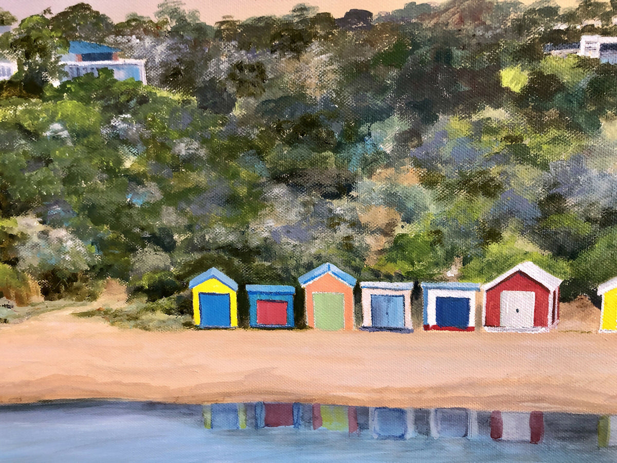 Ranelagh Beach boatsheds, Mt Eliza Victoria