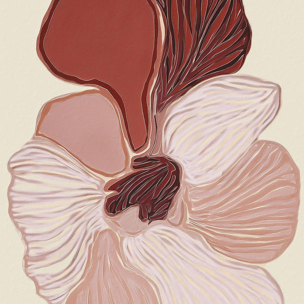 Organic Red Petals-by-Alma-wall-art-print-canvas-poster-framed-Gioia