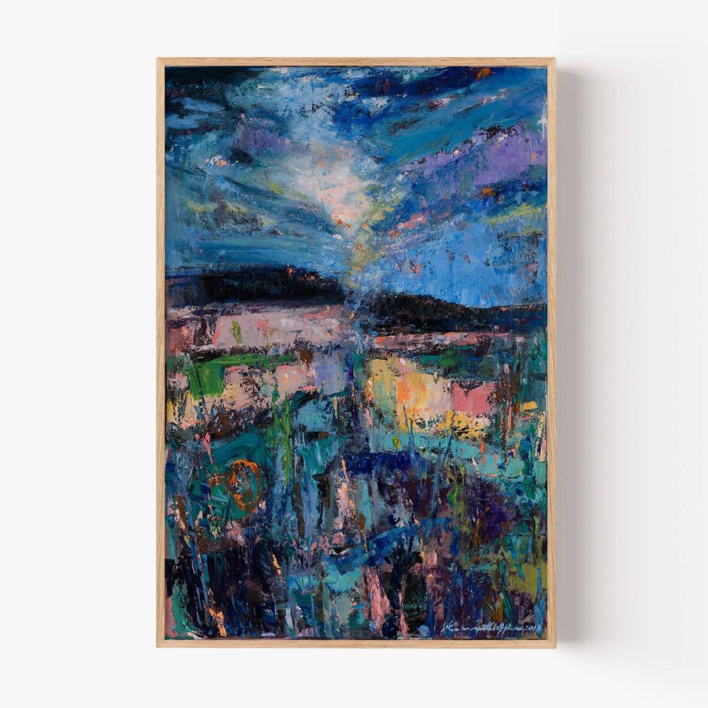 Our evening walks-by-Kenneth WH Lee-wall-art-print-canvas-poster-framed-Gioia