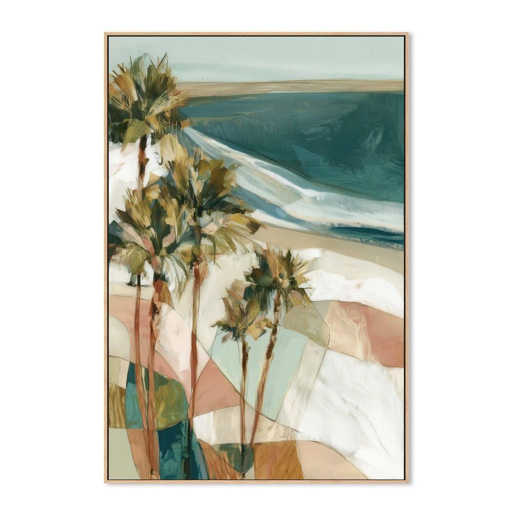 Palm Dunes Beach Vista-by-Chromatic Storm Studio-wall-art-print-canvas-poster-framed-Gioia