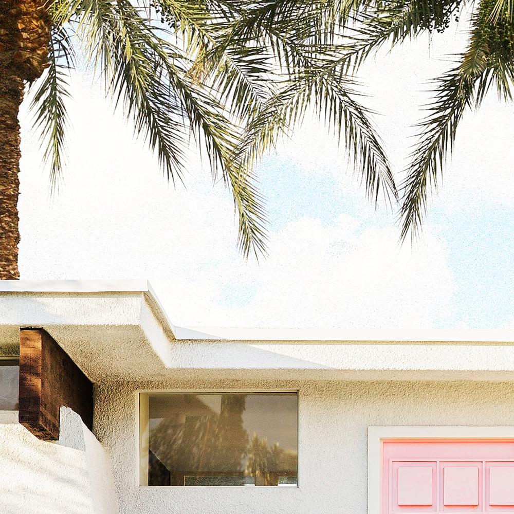 Palm Springs House-by-Gal Pittel-wall-art-print-canvas-poster-framed-Gioia