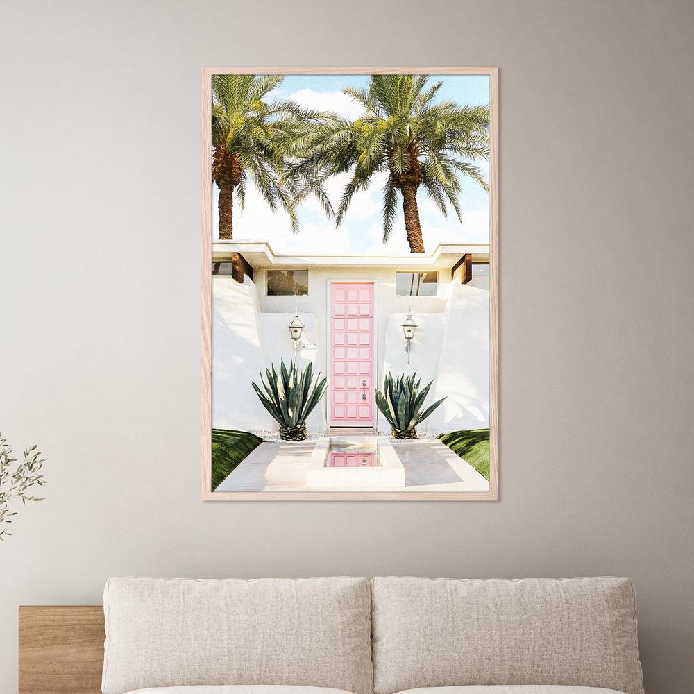 Palm Springs House-by-Gal Pittel-wall-art-print-canvas-poster-framed-Gioia
