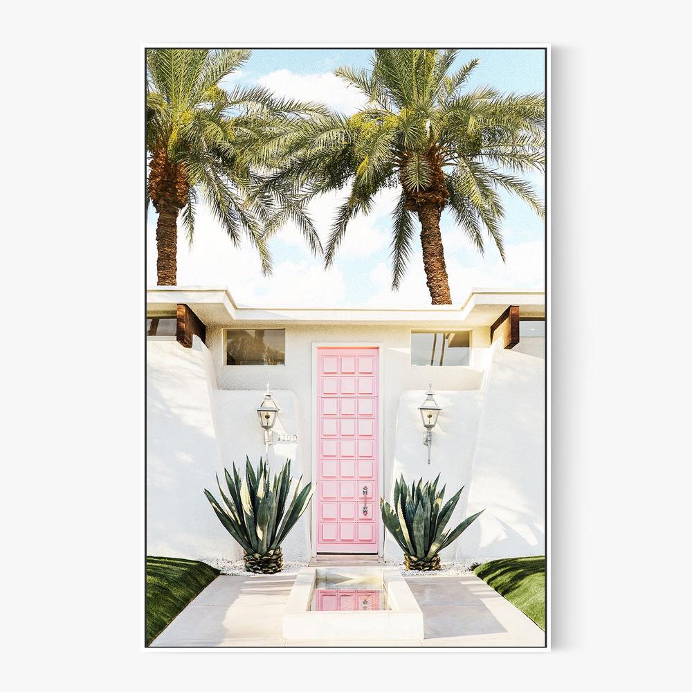 Palm Springs House-by-Gal Pittel-wall-art-print-canvas-poster-framed-Gioia