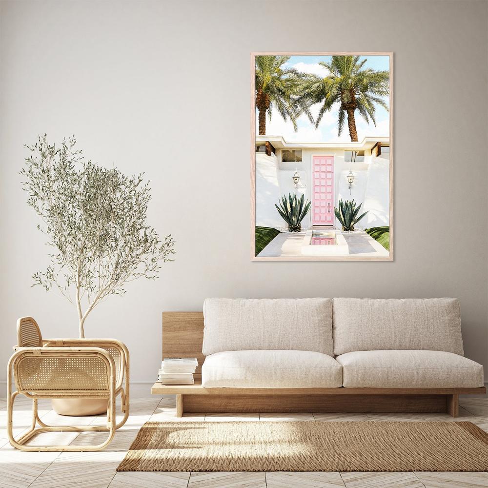 Palm Springs House-by-Gal Pittel-wall-art-print-canvas-poster-framed-Gioia
