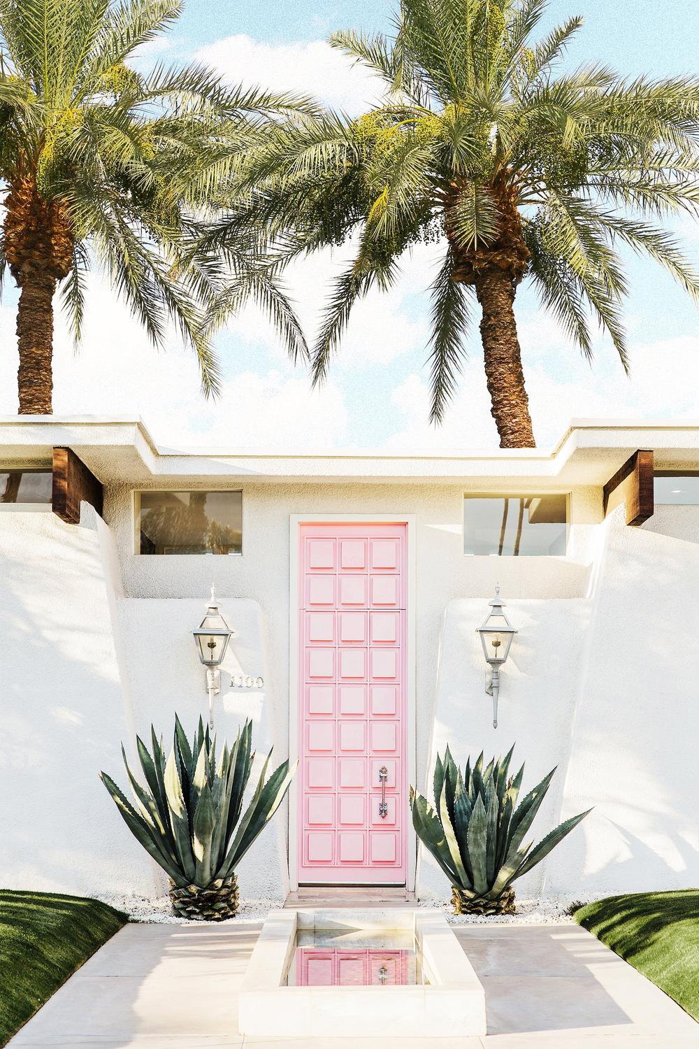 Palm Springs House-by-Gal Pittel-wall-art-print-canvas-poster-framed-Gioia