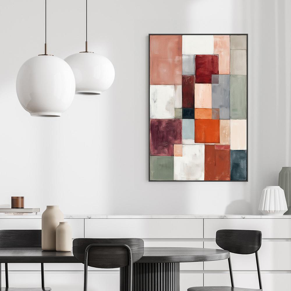 Patchwork Grid, Style A-by-Jordão de Abreu-wall-art-print-canvas-poster-framed-Gioia