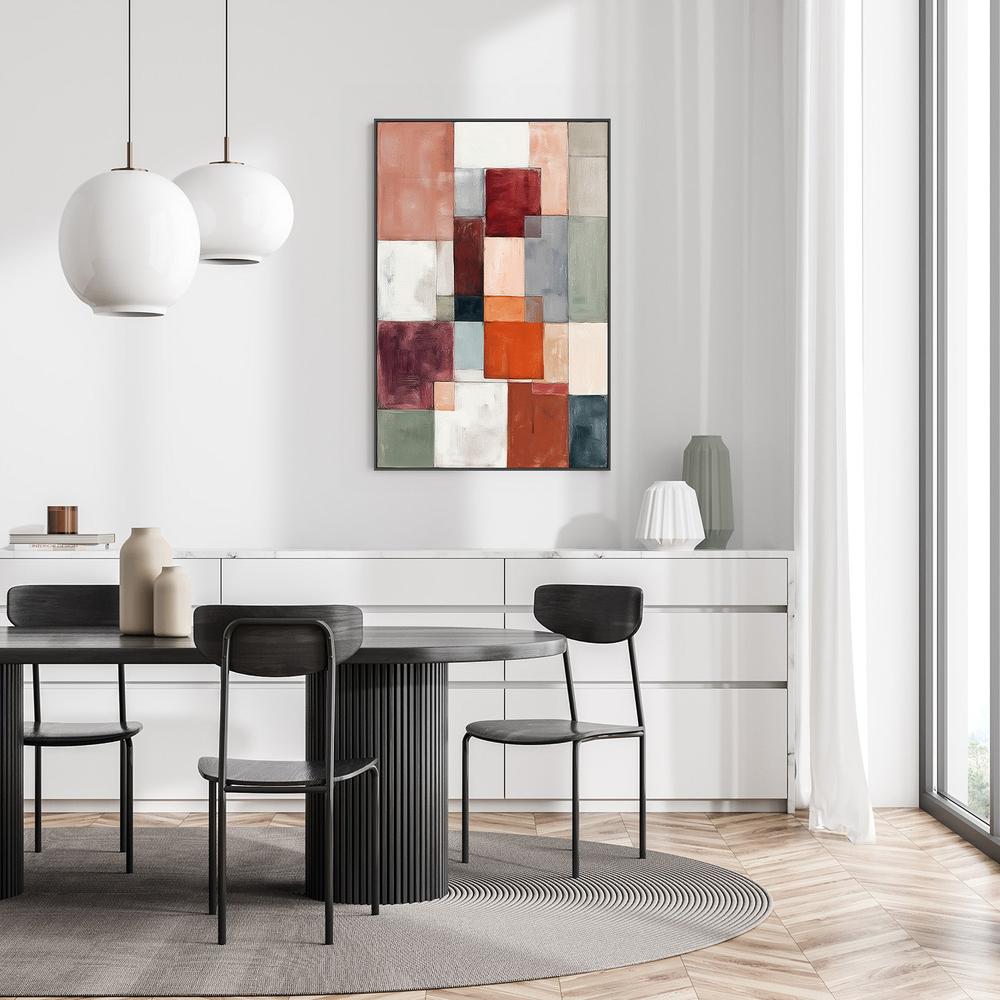Patchwork Grid, Style A-by-Jordão de Abreu-wall-art-print-canvas-poster-framed-Gioia