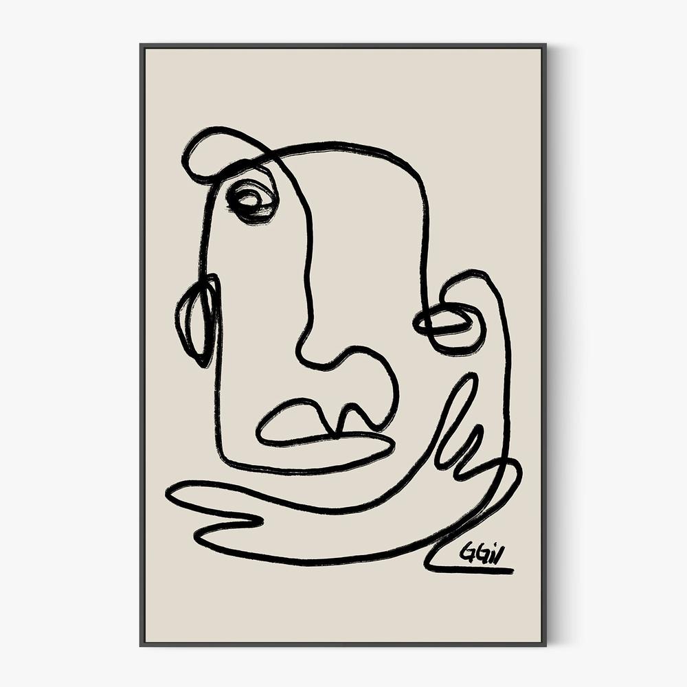 PENSADOR-by-Giovanna Gil Alves-wall-art-print-canvas-poster-framed-Gioia