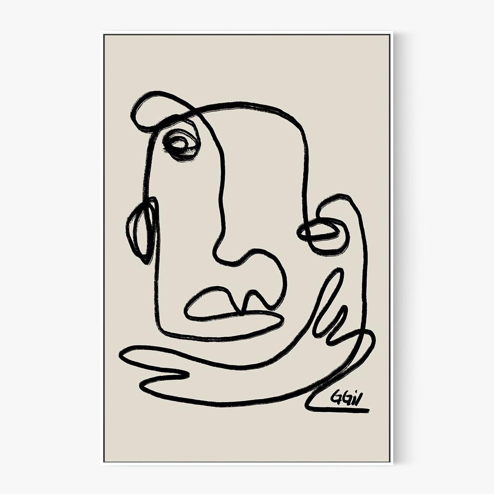 PENSADOR-by-Giovanna Gil Alves-wall-art-print-canvas-poster-framed-Gioia