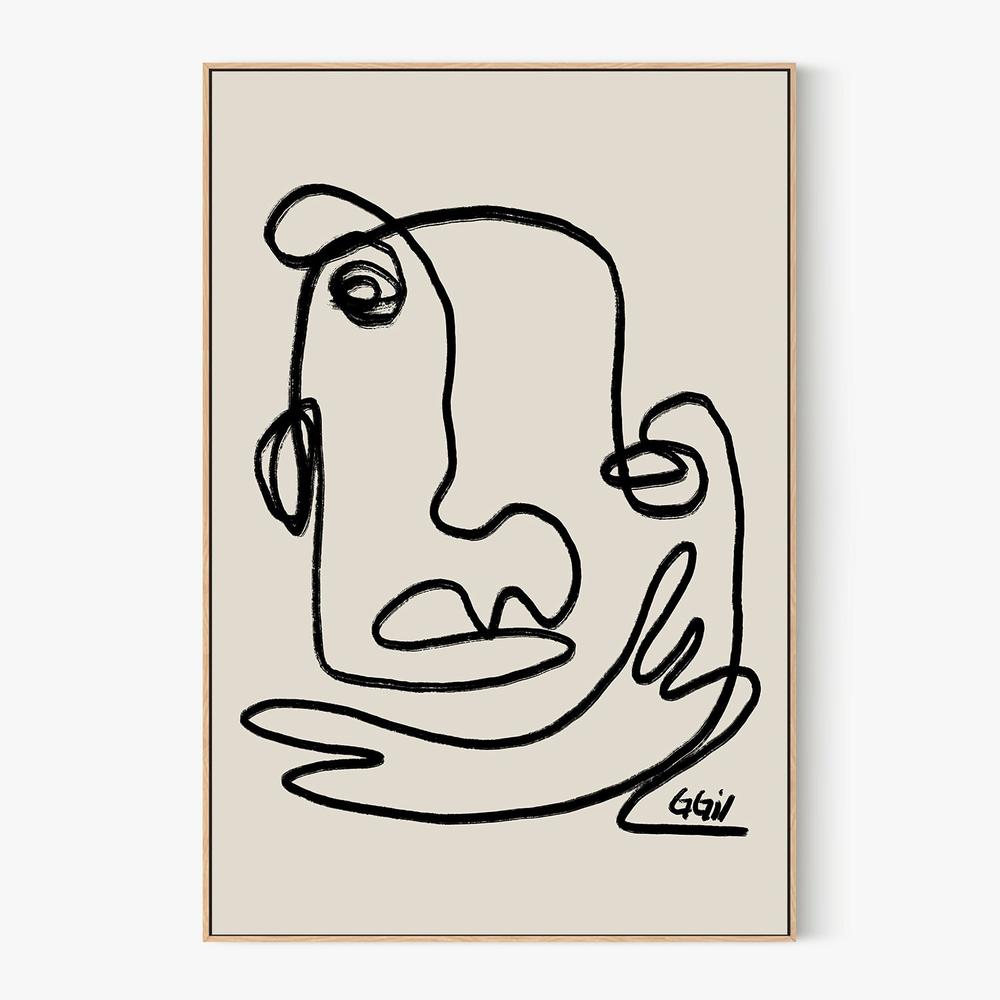 PENSADOR-by-Giovanna Gil Alves-wall-art-print-canvas-poster-framed-Gioia