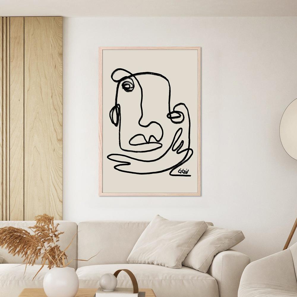 PENSADOR-by-Giovanna Gil Alves-wall-art-print-canvas-poster-framed-Gioia