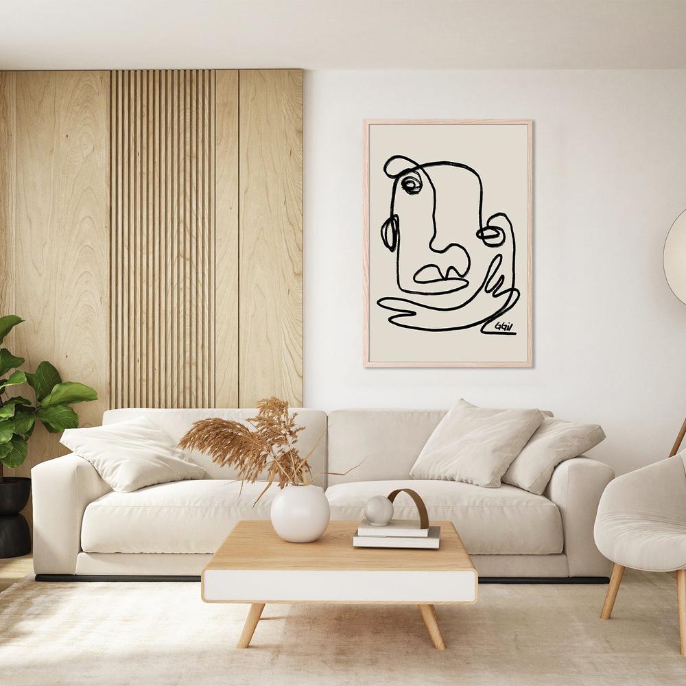 PENSADOR-by-Giovanna Gil Alves-wall-art-print-canvas-poster-framed-Gioia