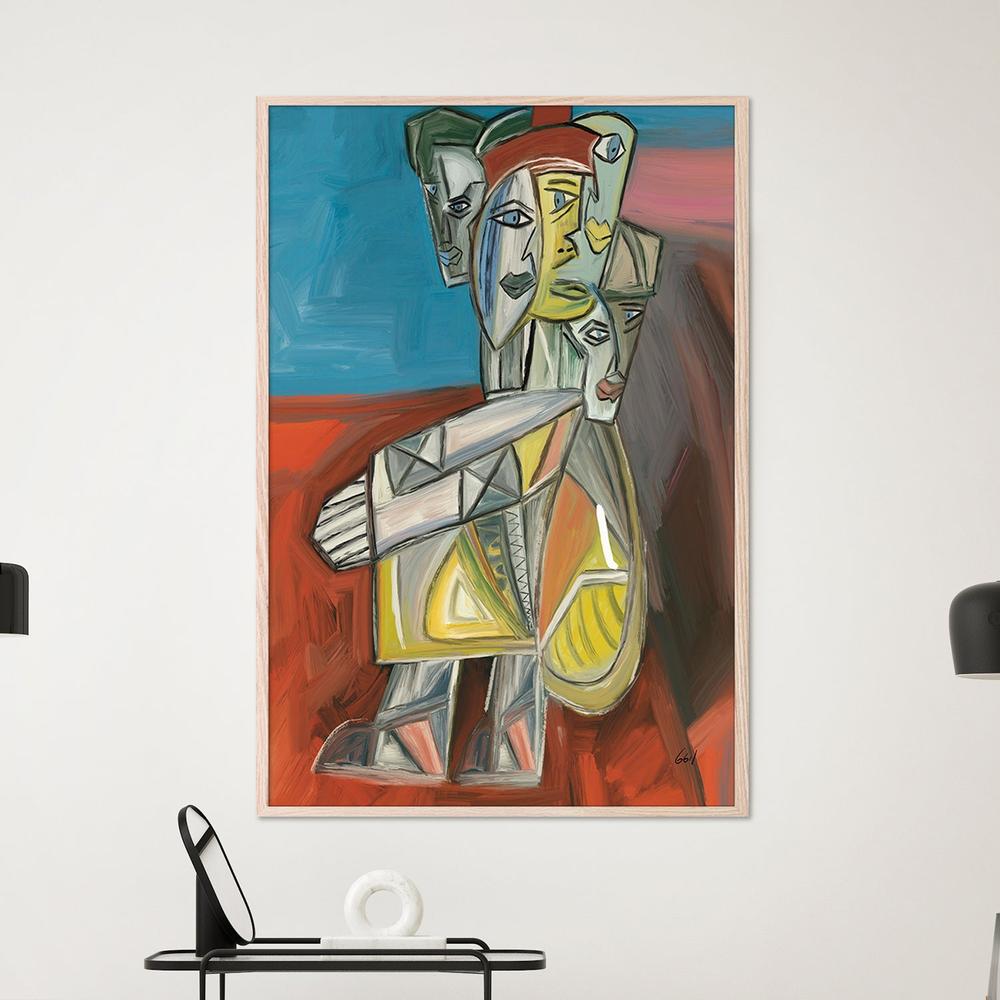 PICASSO-by-Giovanna Gil Alves-wall-art-print-canvas-poster-framed-Gioia