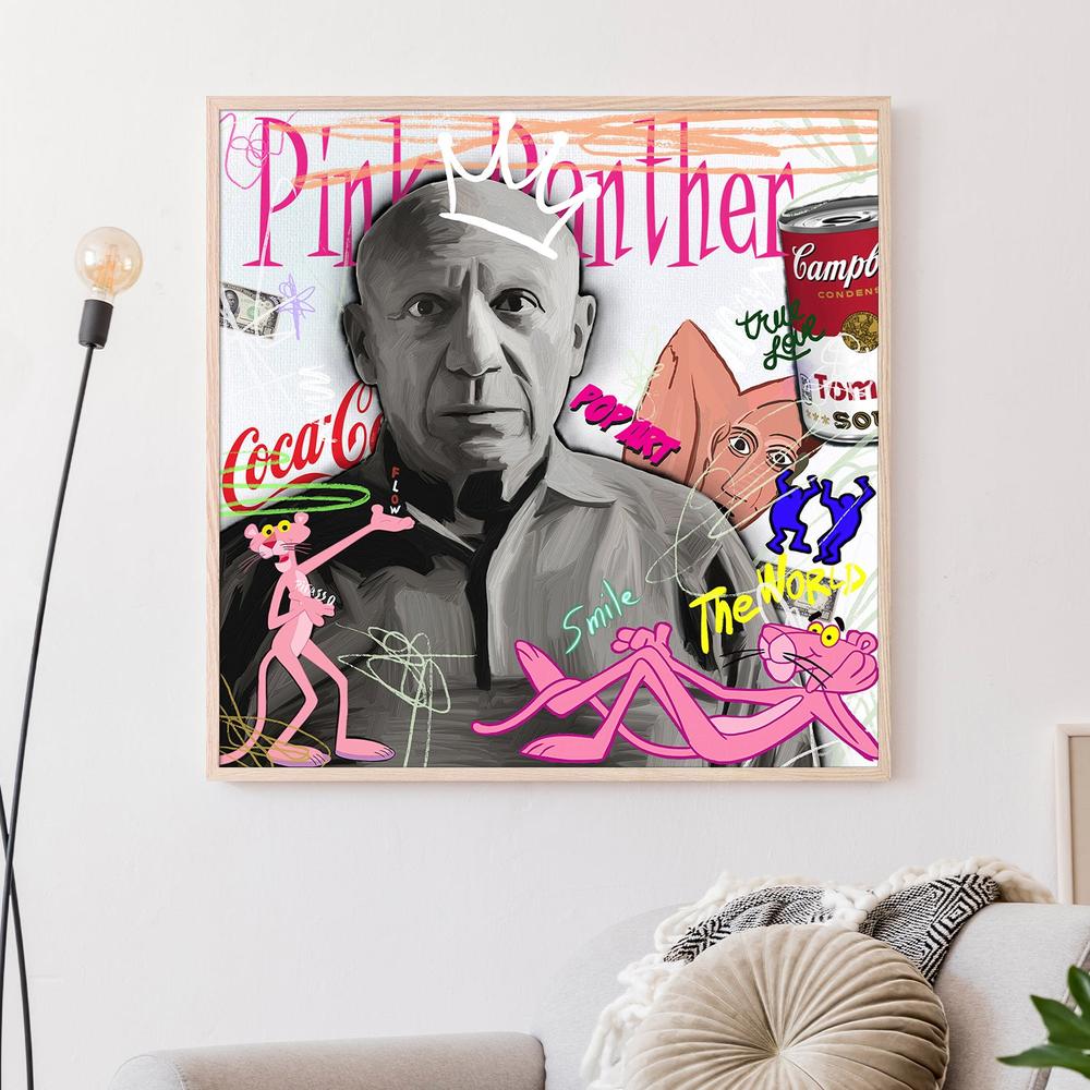 PICASSO, STYLE B-by-Giovanna Gil Alves-wall-art-print-canvas-poster-framed-Gioia