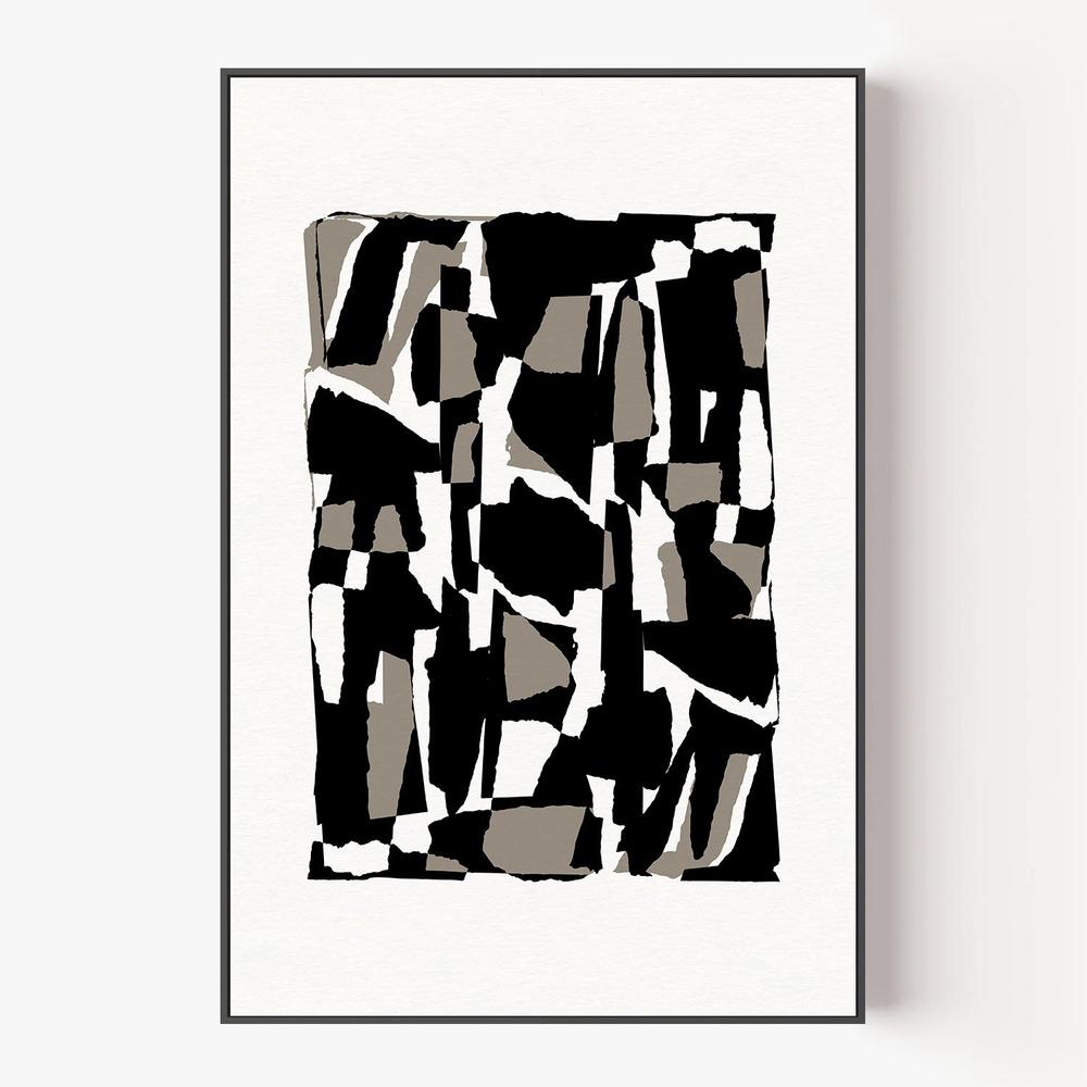 Pieces 25Y-by-Mareike Bohmer-wall-art-print-canvas-poster-framed-Gioia