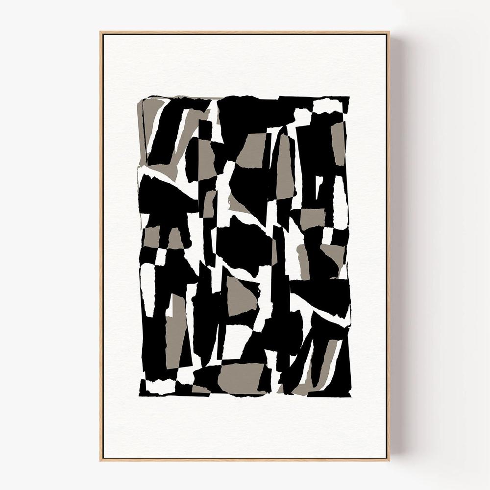 Pieces 25Y-by-Mareike Bohmer-wall-art-print-canvas-poster-framed-Gioia