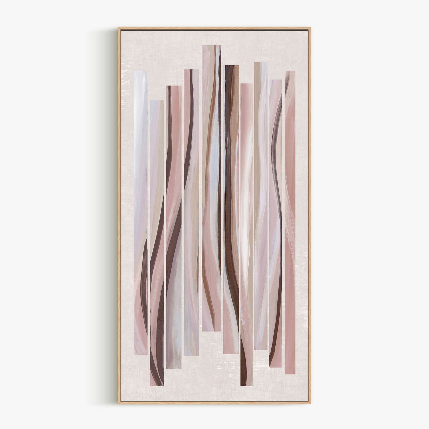 Pink Tidal Embrace-by-Jacob Q-wall-art-print-canvas-poster-framed-Gioia