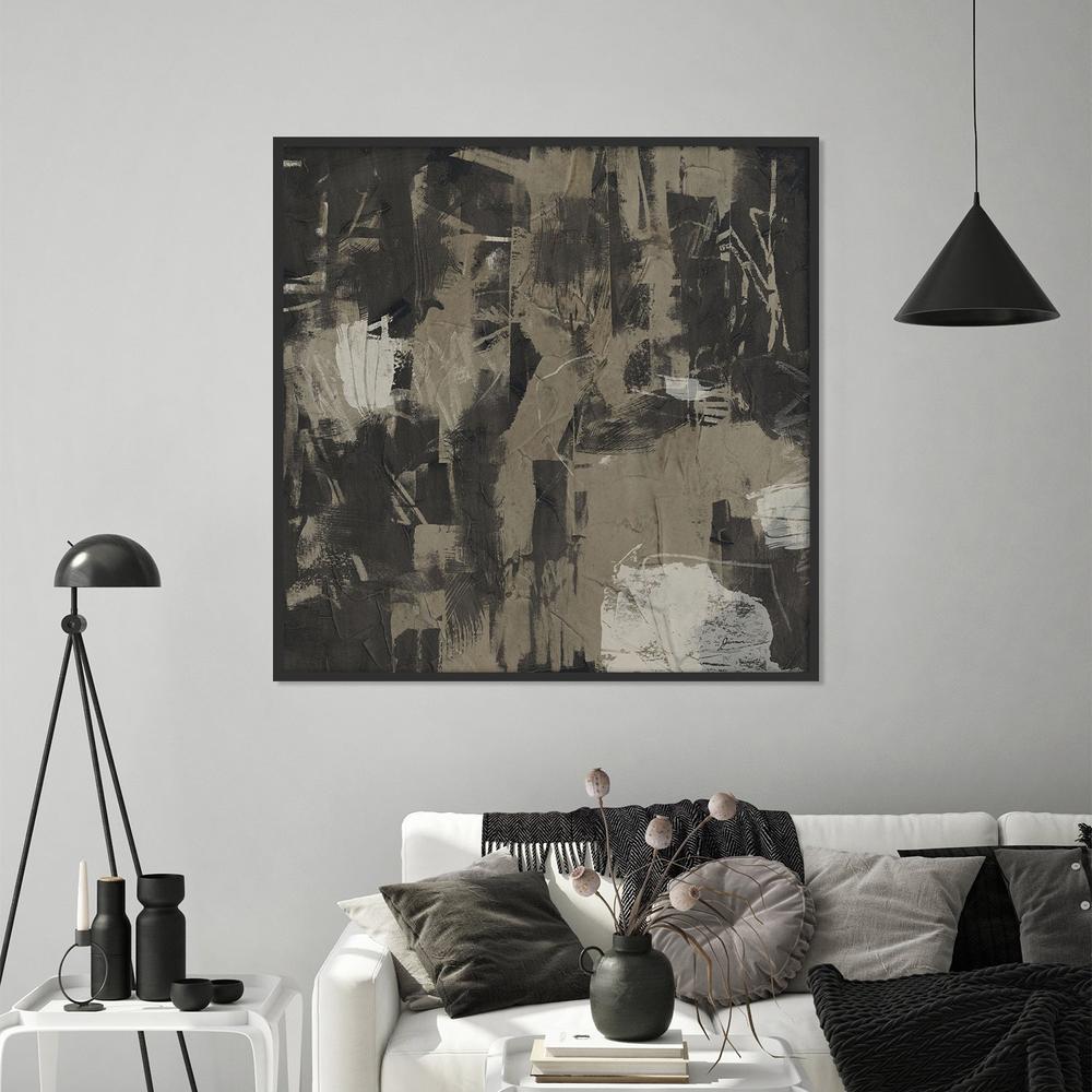 Plaster and Ebony, Style A-by-June Erica Vess-wall-art-print-canvas-poster-framed-Gioia