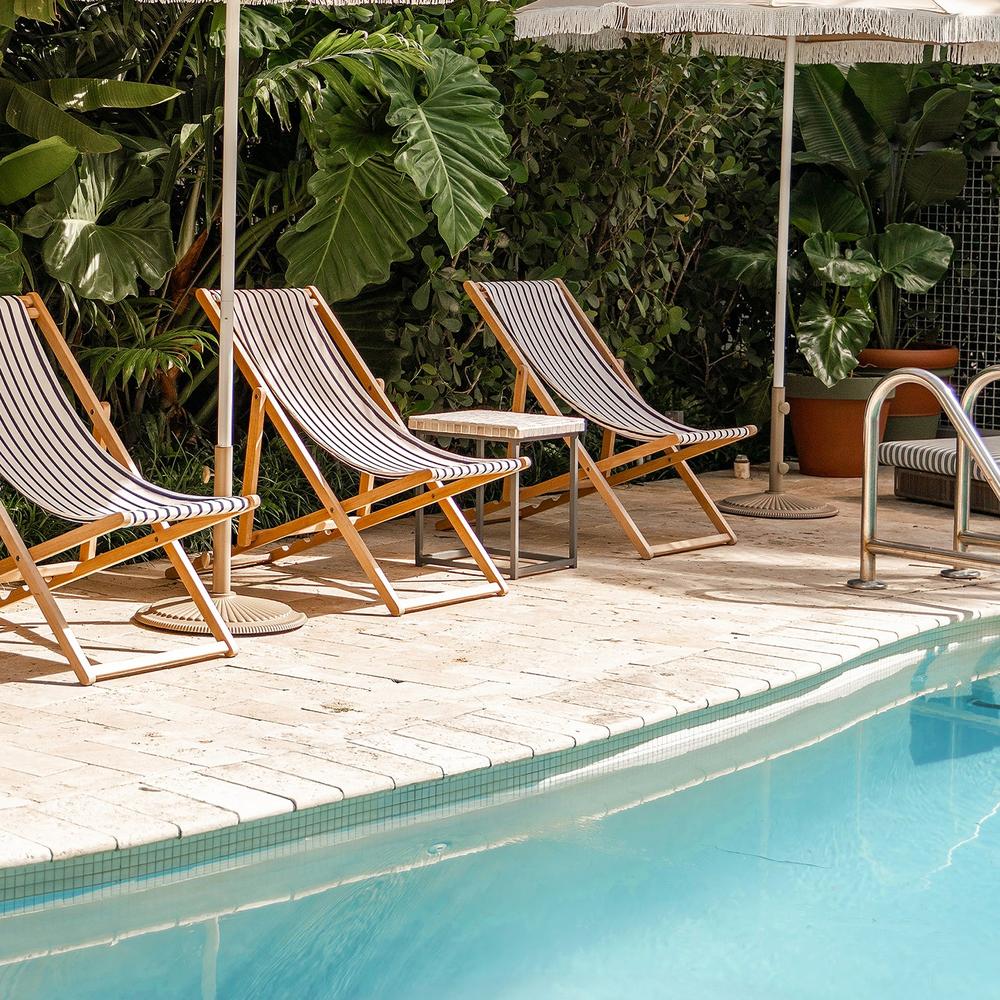 Poolside Paradise-by-Gal Pittel-wall-art-print-canvas-poster-framed-Gioia